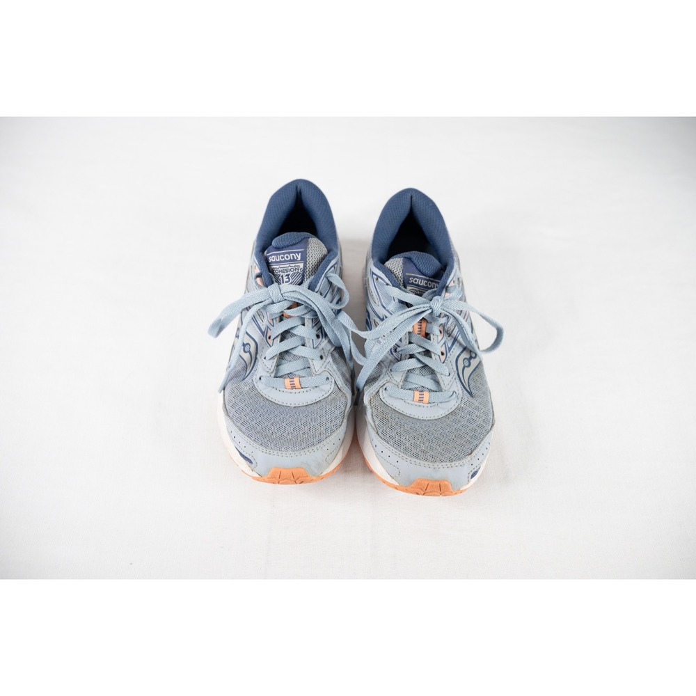 Saucony Cohesion 13 Running Shoes Womens 6.5 Grey Blue Good VersaRun‎ Athletic